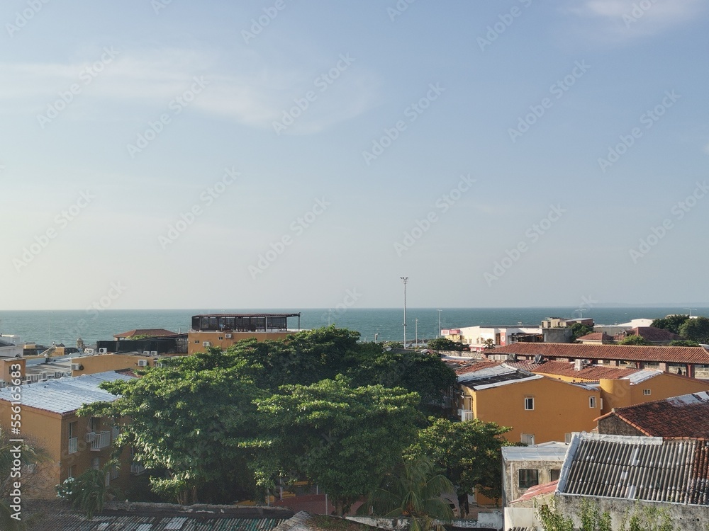 view of the city of cartagena
