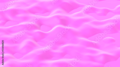 pink color smooth surface background  3d rendering