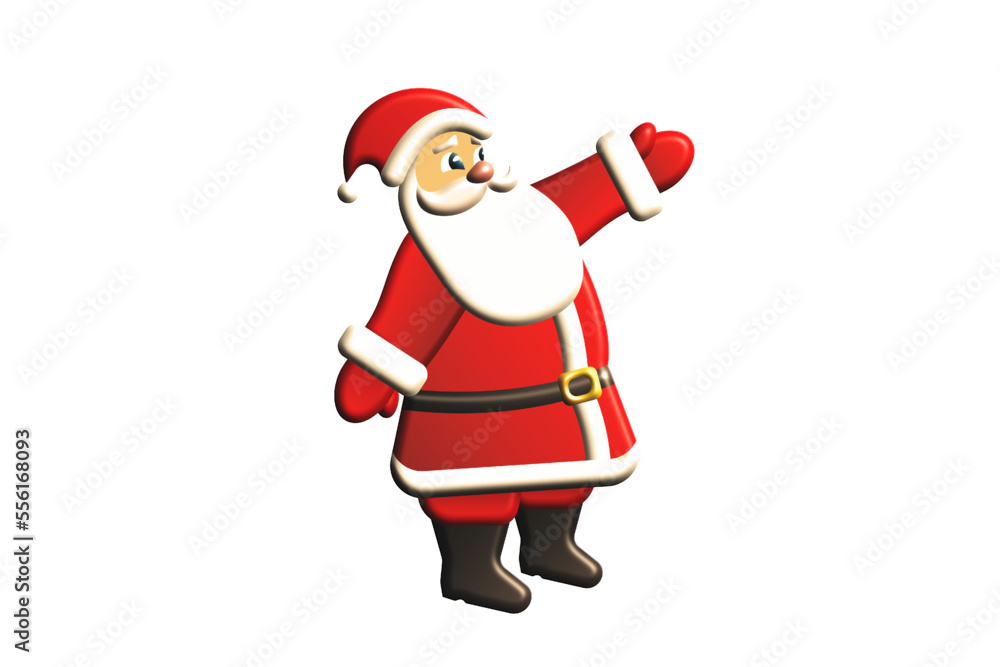 Christmas Santa Claus . Realistic 3d cartoon characters. Greeting card, holiday banner, celebrate poster. Cover for promo flyers, brochures. Vector illustration. Vector illustration Christmas Santa Claus . Realistic 3d cartoon characters. Greeting card, holiday banner, celebrate poster. Cover for promo flyers, brochures. Vector illustration. Vector illustration