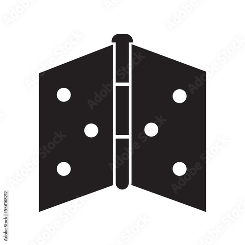 hinge icon logo vector design template