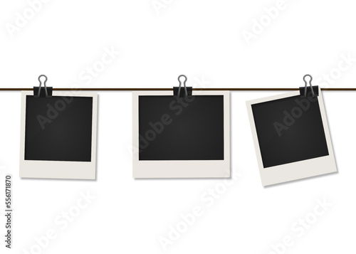 blank photo frames, blank photo frame, polaroid set	