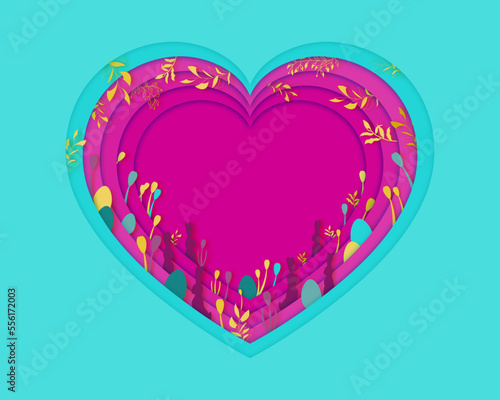 Vector illustration for the feast of Holy Easter. Illustration of hearts and Easter bunnies.
