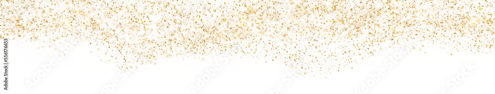 Golden sequins. Shiny confetti Golden sequins. Shiny confetti