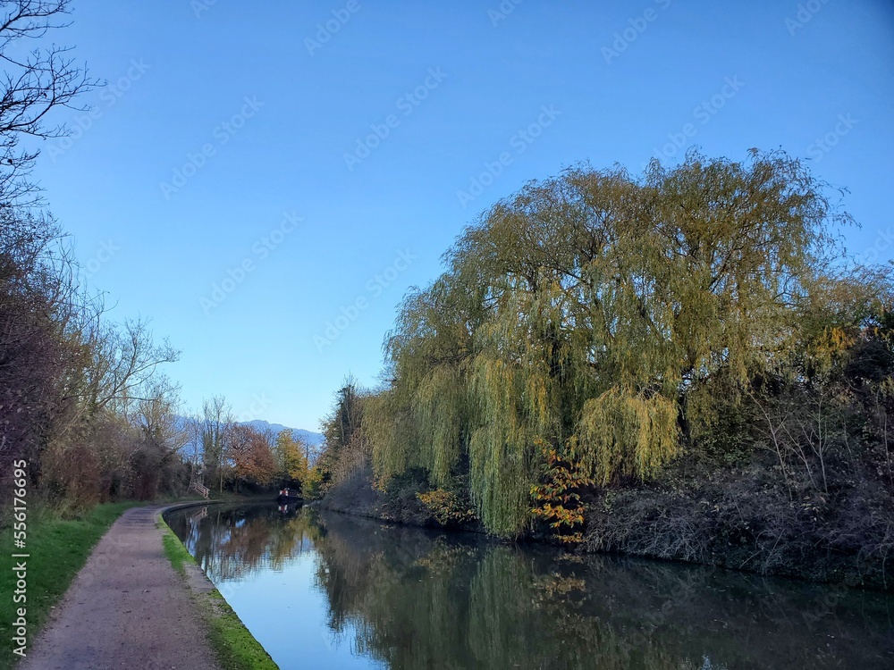 river in autumn river in autumn