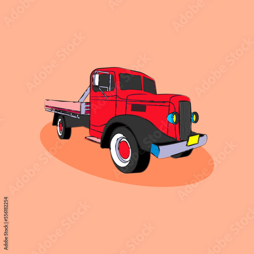 Truck Vector Illustration