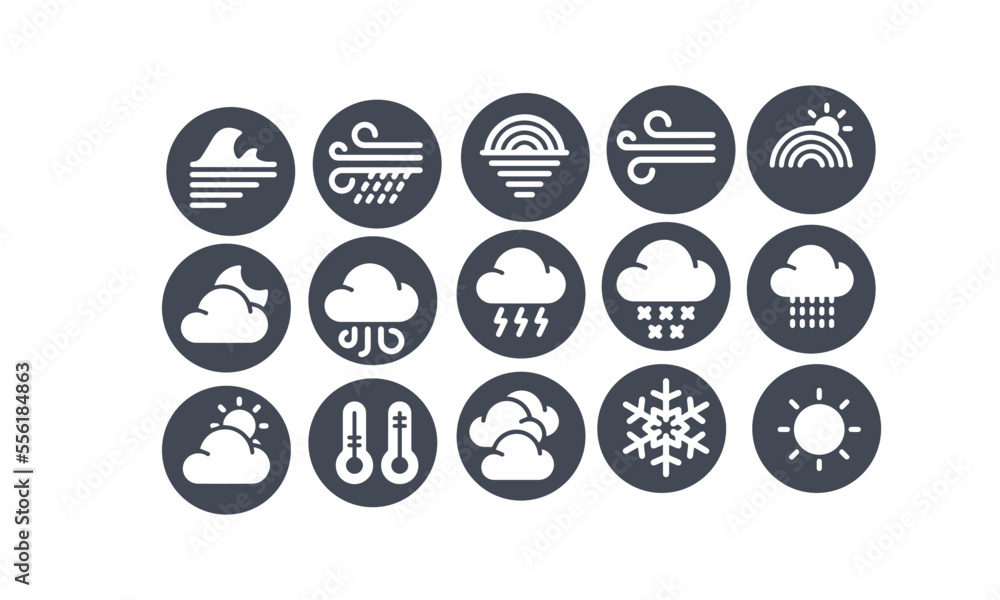 weather icon vector design