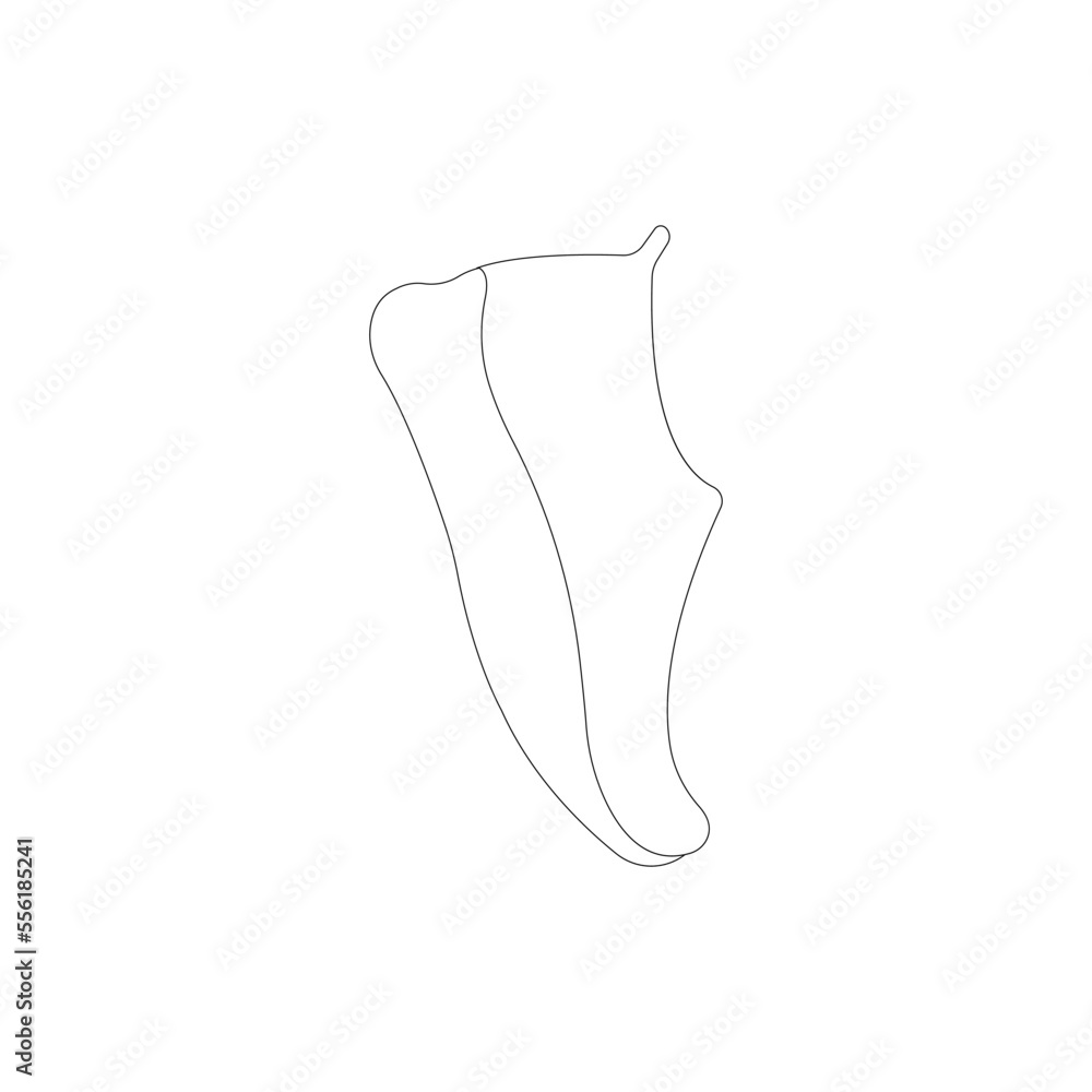 Obraz premium shoes icon illustration vector