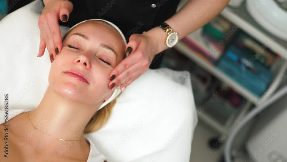 every woman needs to take care of her face and skin, medium closeup side view at the beauty clinic. High quality 4k footage every woman needs to take care of her face and skin, medium closeup side view at the beauty clinic. High quality 4k footage