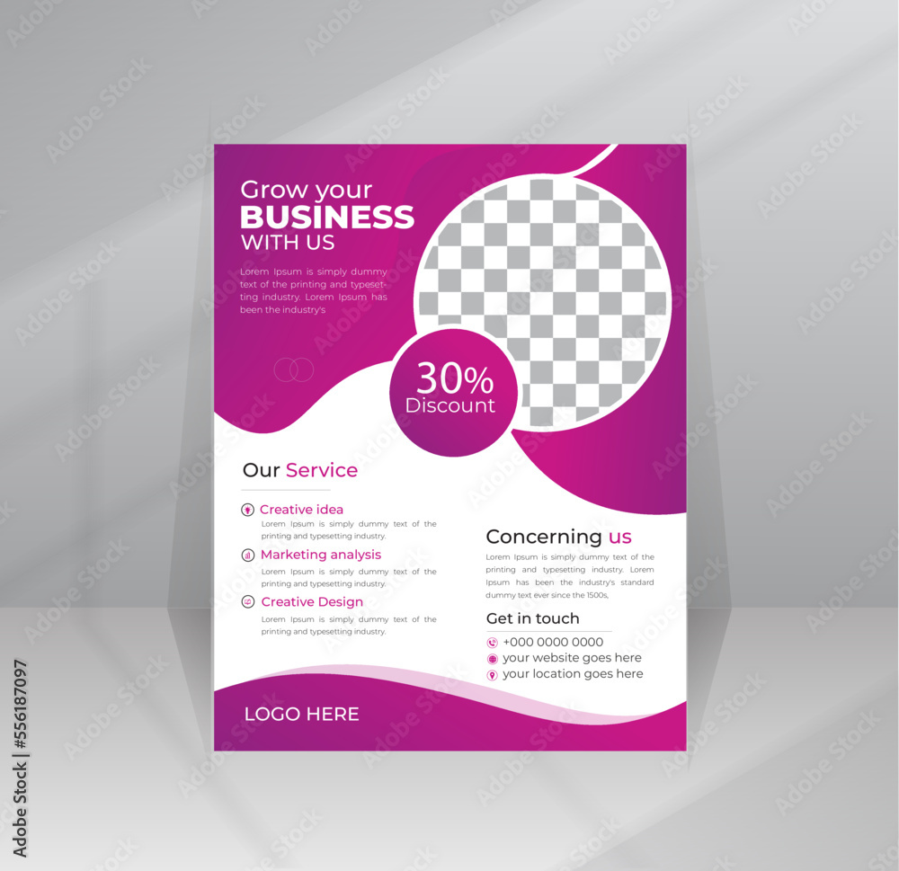 Colorful Business flyer, Brochure design, cover modern layout, annual report, proposal, Poster Template for Multipurpose Colorful Business flyer, Brochure design, cover modern layout, annual report, proposal, Poster Template for Multipurpose
