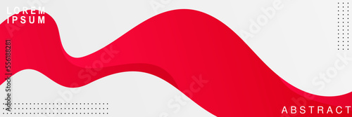 Free Download simple background design with red abstract color shapes - GFXLoad