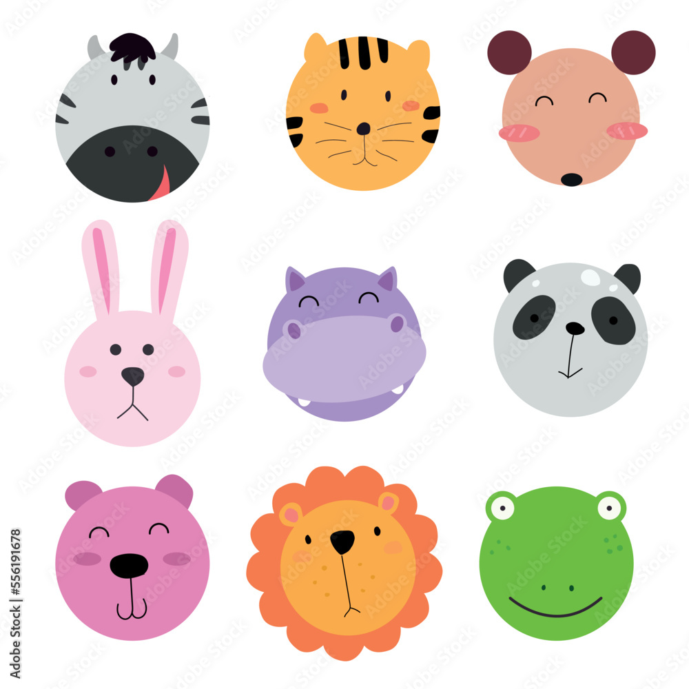 set of animals set of animals