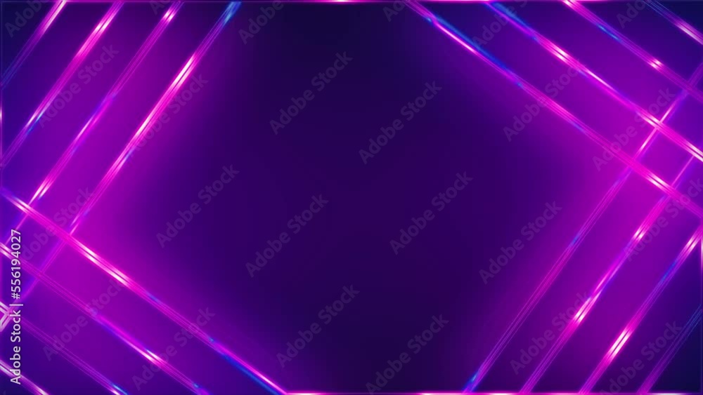 purple neon VJ loop animation in 4k. seamless loop for events ...