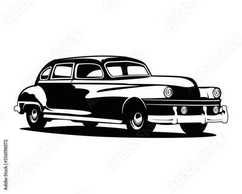 Chevy classic car logo - vector illustration, emblem design on white background. available eps 10. 