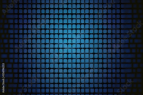 gradient dark blue futuristic digital grid background. Generative AI