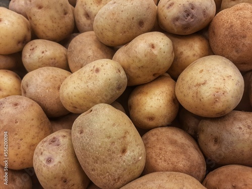 potatoes on the market