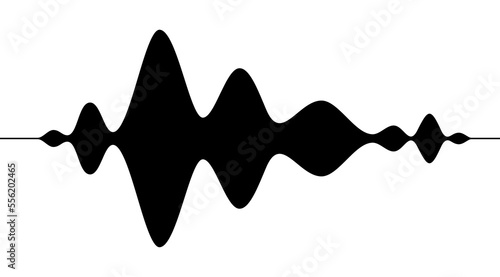 The icon of a digital, sound diagram or wave (track). Image of a spectrogram (sonogram). A symbol of sound, speech (voice) or music. 