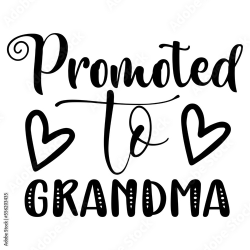Promoted To Grandma SVG