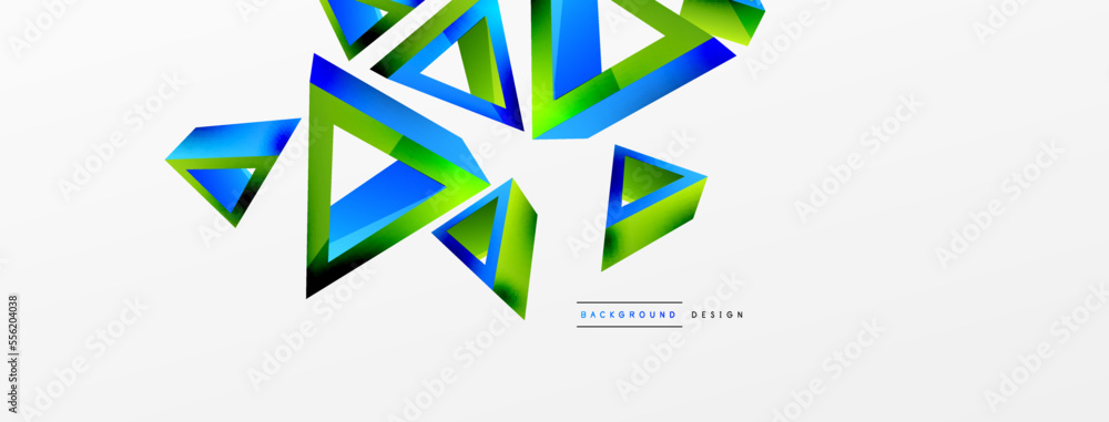 3d triangle abstract background. Basic shape technology or business concept composition. Trendy techno business template for wallpaper, banner, background or landing 3d triangle abstract background. Basic shape technology or business concept composition. Trendy techno business template for wallpaper, banner, background or landing