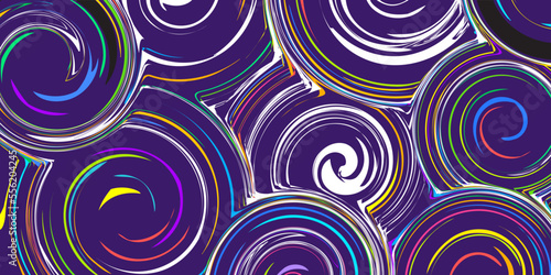 Vector abstract fluid colorful liquid marble paint background	