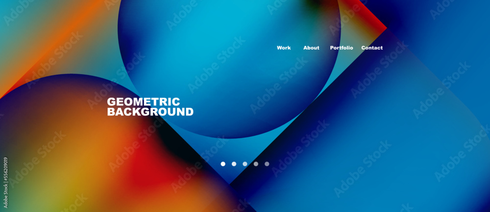 Abstract circles and round shapes landing page background. Vector Illustration For Wallpaper, Banner, Background, Card, Book Illustration, landing page. Pattern design concept Abstract circles and round shapes landing page background. Vector Illustration For Wallpaper, Banner, Background, Card, Book Illustration, landing page. Pattern design concept