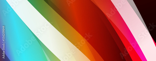 Fluid wave lines with trendy fluid color gradient abstract background. Web page for website or mobile app wallpaper