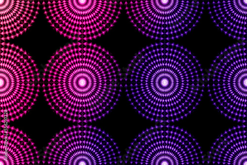 black purple light circles spiral pattern whirl bright shine circular lights