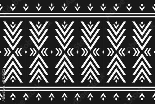 Carpet tribal pattern art. Geometric ethnic seamless pattern traditional. American, Mexican style. Design for background, wallpaper, illustration, fabric, clothing, carpet, textile, batik, embroidery.
