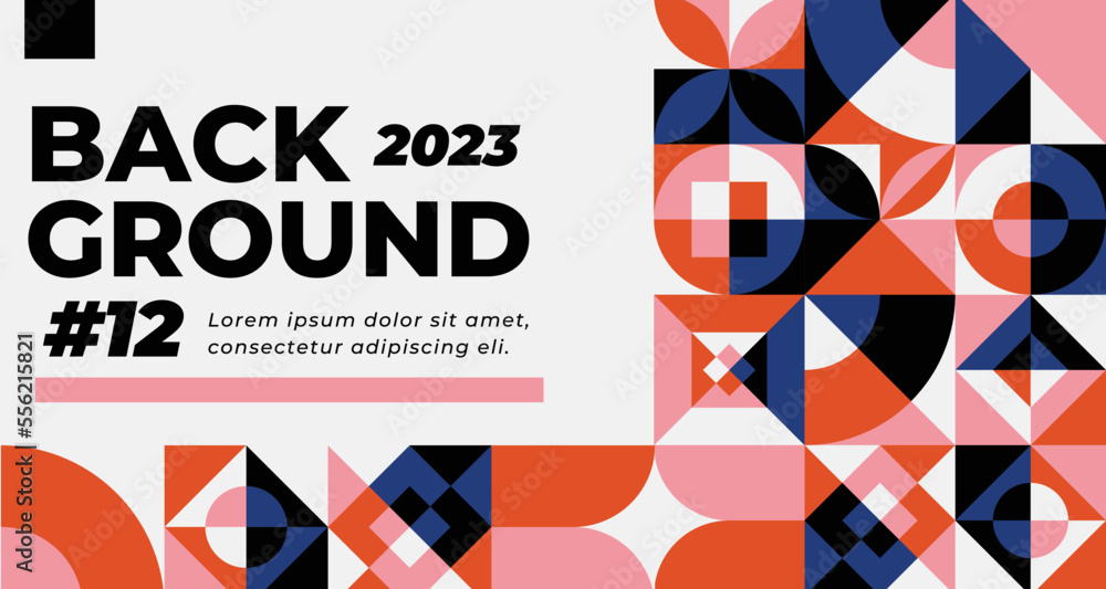 Obraz premium Contemporary abstract background with a cool gradient shape composition, available in Eps10 vector format