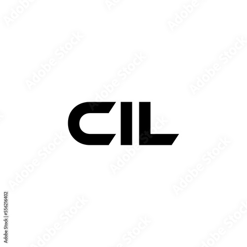 CIL letter logo design with white background in illustrator, vector logo modern alphabet font overlap style. calligraphy designs for logo, Poster, Invitation, etc.