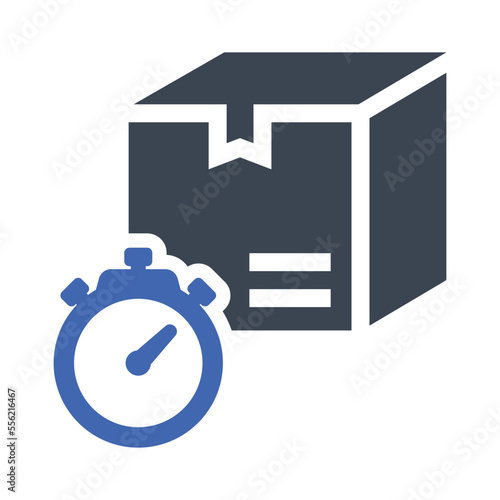 Time to delivery icon