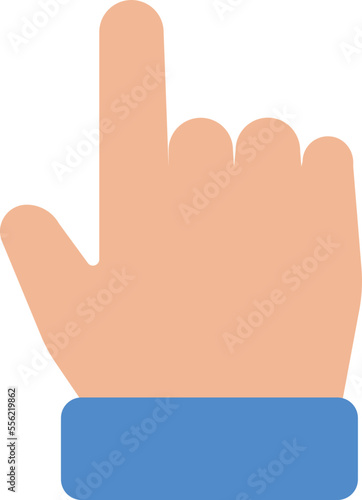 hand pointer gesture