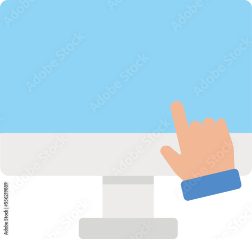 monitor pointer hand