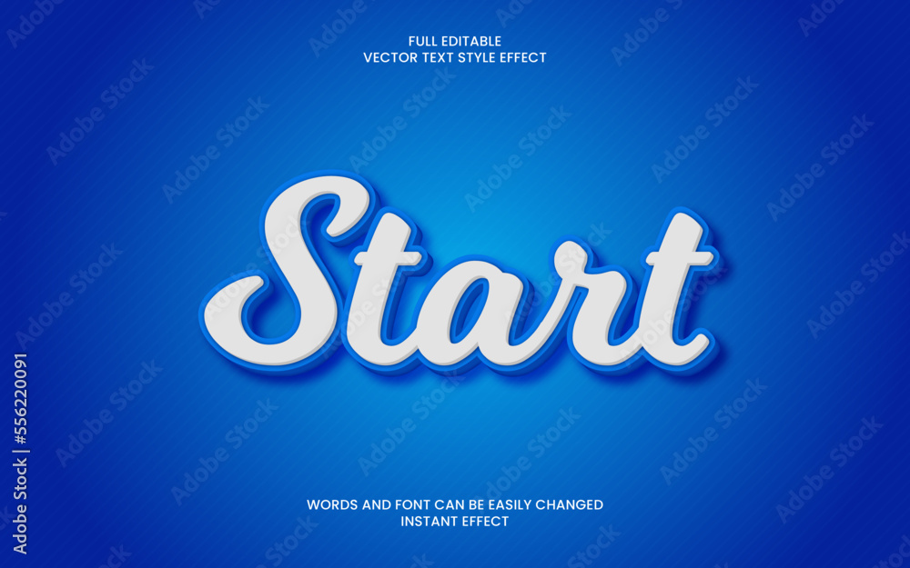 Start Text Effect Start Text Effect