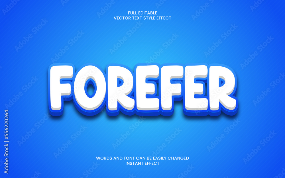 Forever Text Effect