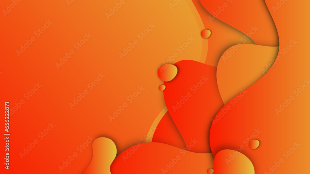 Fototapeta premium abstract colorful orange gradient background