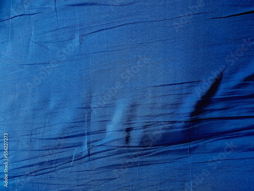 blue striped fabric texture background