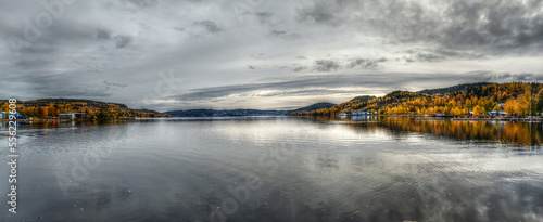 Bay of the Baltic Sea at Docksta in northern Sweden photo