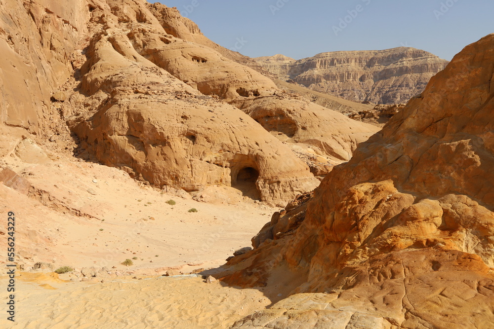 The Negev is a desert in the Middle East, located in the south of Israel.