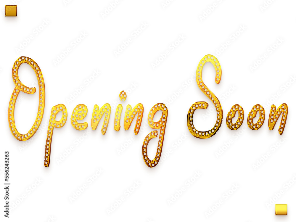 Opening Soon Invitation of Transparent PNG Gold Typography Text Opening Soon Invitation of Transparent PNG Gold Typography Text