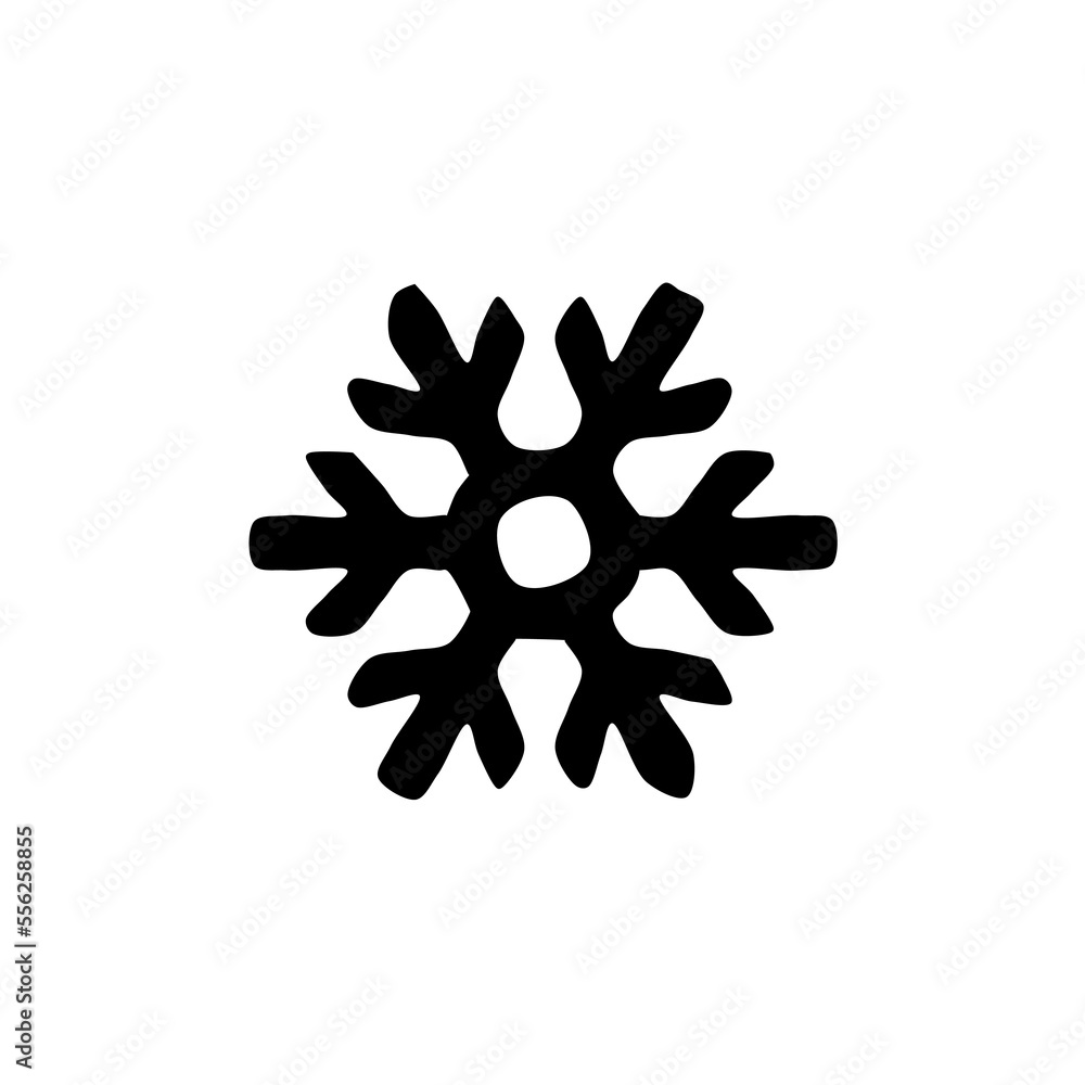 Keep frozen sign hand drawn icon Keep frozen sign hand drawn icon