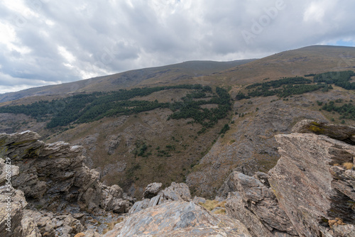 Sierra Nevada mountains in the south of Spain