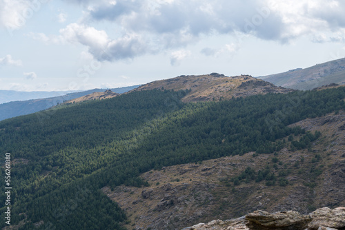 Sierra Nevada mountains in the south of Spain