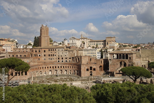 Roman Empire ruins in Rome