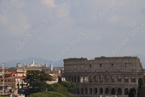 Roman Empire ruins in Rome