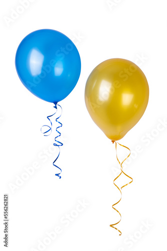 balloons isolated