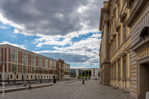 Berlin, Schlossplatz : The reconstructed City Palace and former State Council Building (German: Staatsratsgebaeude) photo