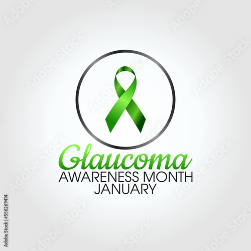 vector graphic of glaucoma awareness month good for glaucoma awareness month celebration. flat design. flyer design.flat illustration.