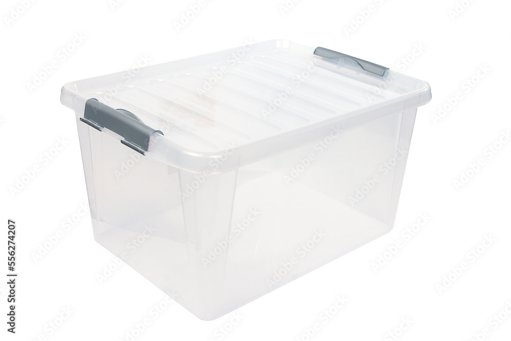 Plastic utensils for home use on a white background Plastic utensils for home use on a white background