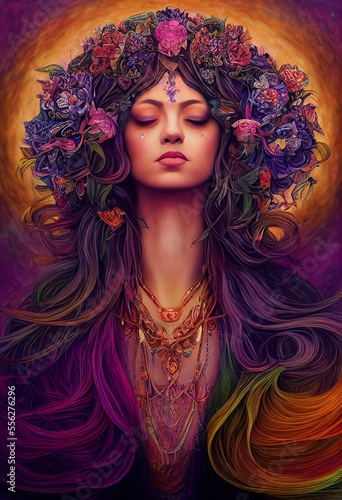 Goddess of Ethereal Light and Love
