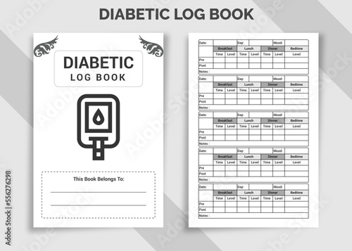 KDP INTERIOR DIABETIC LOGBOOK 